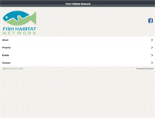 Tablet Screenshot of fishhabitatnetwork.com.au